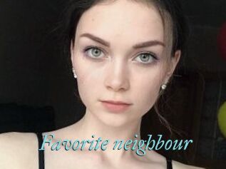 Favorite_neighbour