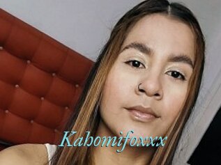 Kahomifoxxx